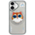 Mbulesë telefoni Nimmy Glasses Cool Cat MagSafe për iPhone 16 6.1", me unazë stand magnetike, gri