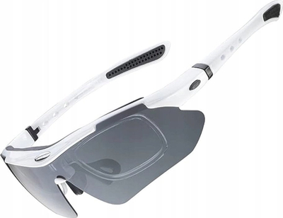 Очила за велосипедизам Rockbros Protective, фотохроматски леќи UV400, црни