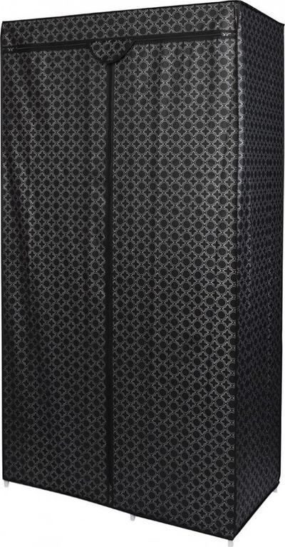 Dolap tekstil Saska Garden Ornament, 90x45x170 cm, me zinxhir, i zi