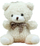 Varëse çelsash pellushi Lean Toys White Bear 22497, 8 cm, e bardhë