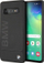 Kuti telefoni BMW Signature për Samsung Galaxy S10, lëkurë e vërtetë, e zezë