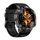 Паметен часовник Gravity GT20-7, Bluetooth, следење на срцев ритам, црн