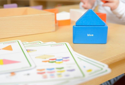 Lojë druri për fëmijë Masterkidz, shumëngjyrëshe