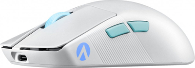Maus Asus ROG Harpe Ace Aim Lab Edition, 36000DPI, i bardhë