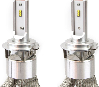 Llambë LED makine RS+ H7 Slim, 6000K, +200% dritë, ngjyrë argjendtë