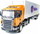 Kamion model Welly Scania R470 Trailer, 1:32, metal, shumëngjyrësh