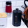 French press për kafe dhe çaj Klausberg, 600ml, xham borosilikat, i zi