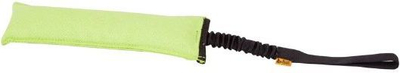 Lodër për qen Dingo Bite Agility, 8 x 27 cm, dorezë bungee, jeshile