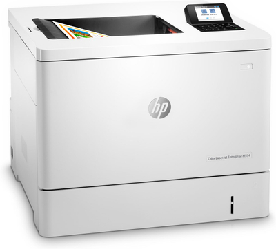 Printer laser ngjyrë HP Color LaserJet Enterprise M554dn, A4, 33 fpm, i bardhë