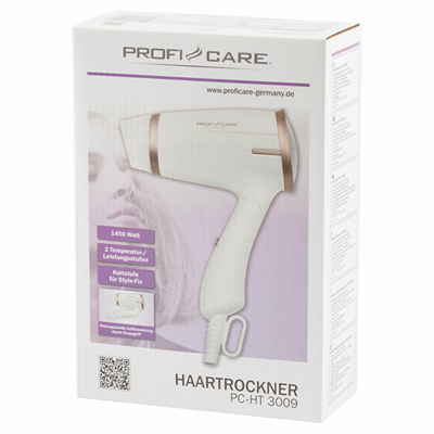 Tharëse kompakte për flokë ProfiCare HT 3009