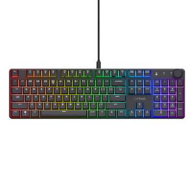 Tastierë gaming Trust GXT866 Torix, mekanike, USB, me drita
