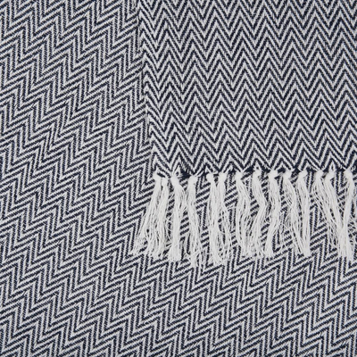 Mbulesë dekorative ZAG Bedspread Throw, 200x220 cm, pambuk poliester, e zezë