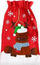 Thes dhuratash Christmas Sack Little Reindeer, 70x100cm, i kuq
