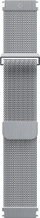 Këllëf me rrip Spigen Metal Fit Pro për Apple Watch 45mm 44mm, alumin edhe TPU, rrip çeliku magnetik, argjendtë