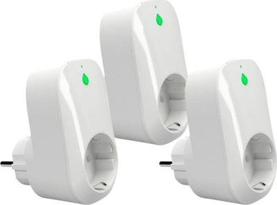 Паметна приклучница Shelly Plug, WiFi, мерење на потрошувачка, бела