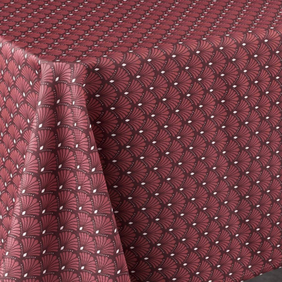 Mbulesë tavoline Artchic Burgundy, 145x240 cm, poliester, bordo