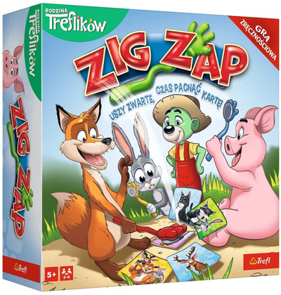 Loja e shkathtësisë Trefl Zig Zap The Treflik Family, familjare, për fëmijë