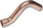 Gyp për instalim SANHA 5086 1508622, 22mm, bronz