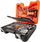 Set veglash Bahco S910, 91 copa, kuti plastike, portokalli