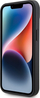 Këllëf telefoni Ferrari Twist Metal Logo për iPhone 15 6.1", eko lëkurë, i zi