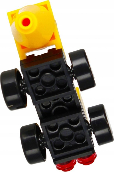 Lodër blloqe AlleBlox ConstructionCrew Concrete Mixer, 23 pjesë, 6+, e verdhë