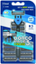 Brisk rroje Dorco Pace 3 Cross, 3 tehë, 12 cartridge, blu