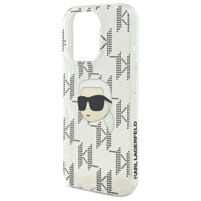 Futrollë telefoni Karl Lagerfeld KLHCP16LHKLPKHT për iPhone 16 Pro 6.3", transparente
