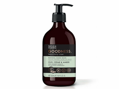 Sapun i lëngshëm Baylis & Harding Oud, Cedar & Amber Goodness, 500 ml