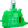 Modul sinjalizimi vizual Schneider Electric Harmony XB5R, për transmetues ZBRT, për butona pa tela ZBRV1