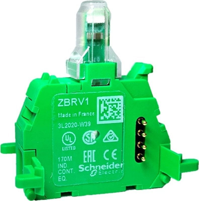 Modul sinjalizimi vizual Schneider Electric Harmony XB5R, për transmetues ZBRT, për butona pa tela ZBRV1