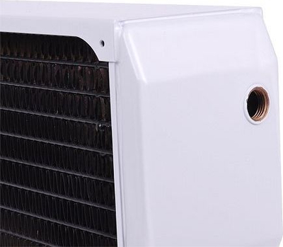 Radiator ftohje me ujë Alphacool NexXxos Monsta 360, 3x120mm, 6 porta G1/4", i bardhë