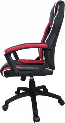 Karrige lojrash Tracer GameZone GC33, lëkurë PU, deri 120 kg, e zezë me të kuqe