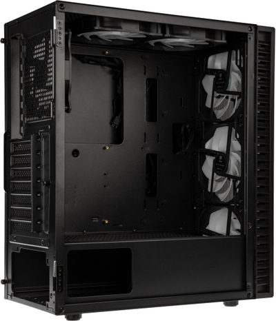 Kuti PC Kolink Observatory HF Plus Mesh ARGB, mid tower, ATX, e zezë