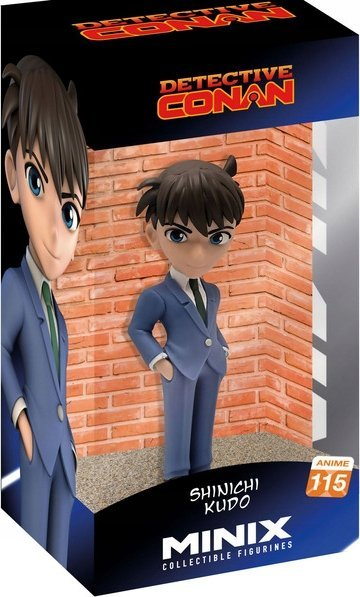 Figurë koleksionuese Minix Detective Conan Shinichi Kudo, anime, kostum blu