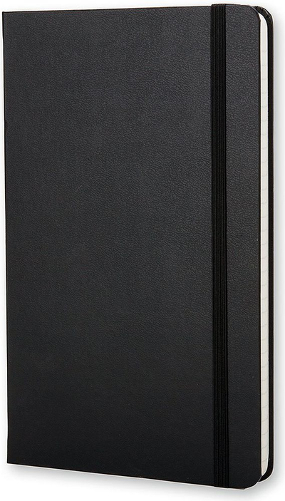 Fletore Moleskine Classic Ruled, 13x21 cm, kapak i fortë, e zezë