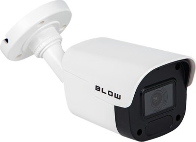 Kamerë IP Blow BL-I4ECO28BWP, 4MP, PoE me mikrofon, e bardhë