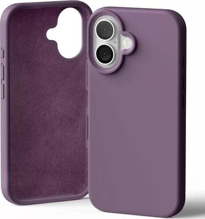 Mbulesë silicone Mercury Goospery për iPhone 16 6.1", vjollcë