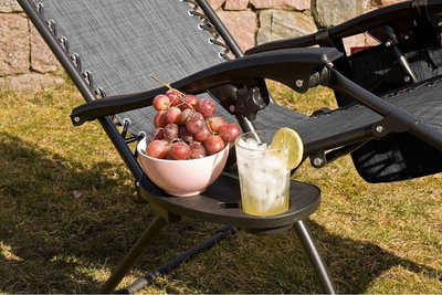 Karrige Saska Garden Lounger, e palosshme (1032320), 175x52 / 65x110cm, e hirtë