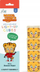 Lodër kubë drite Glo Pals Daniel Tiger, 4 copë, ndizet në ujë, portokalli