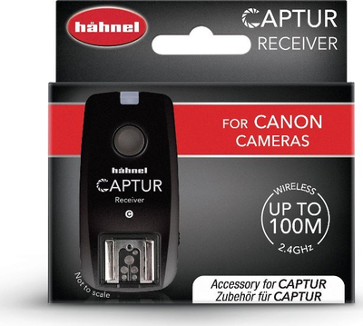 Marrës telekomande Hahnel Captur për Canon EOS, ngjyrë e zezë