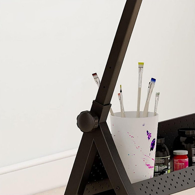 Маса за цртање DNA PRO DESK 1, 120x60 cm, прилагодлива висина, проѕирно стакло