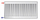 Radiator çeliku Caradon K-11, 780W, 500 x 1000 mm, i bardhë