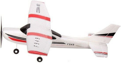 Aeroplan me telekomandë WL Toys F949 Ready To Fly RC Plane (WL / F949), i bardhë