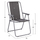 Karrige plazhi metal + pëlhurë (HM5148.01), gri