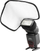 Difuzer flash Aurora Portaflex Quick Bounce QBF-B, 20 x 27 cm, i bardhë