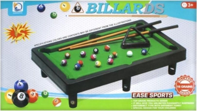 Tavolinë mini biliardo Billiards Ease Sports, për kalamaj 3+, e gjelbër