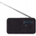 Radio portative Imperial DABMAN 17, DAB+ FM, Bluetooth USB, e zezë