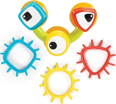 Lodër banje Yookidoo Bath Toy Gears, me ingranazhe rrotulluese, 12m+, shumëngjyrëshe