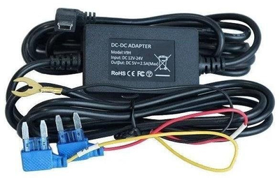 Kit hardwire për kamera makine V9H, furnizim i vazhdueshëm, universale