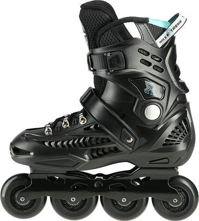 Patina inline Nils Extreme Solid Slalom NA20001, ABEC9, nr. 38, e zezë